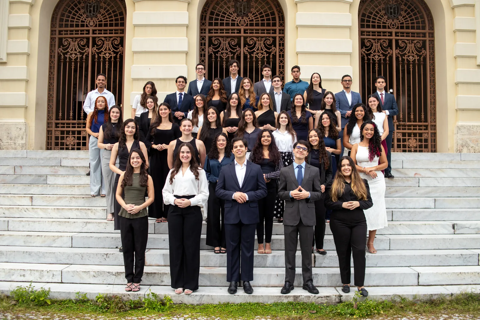 Equipe do Escritório Bevilaqua na Faculdade de Direito do Recife